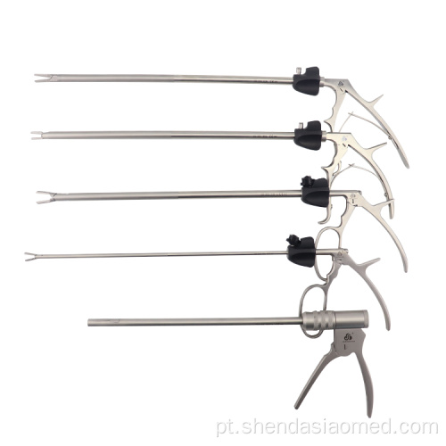 Instrumentos cirúrgicos laparoscópicos pinça dissector tesoura